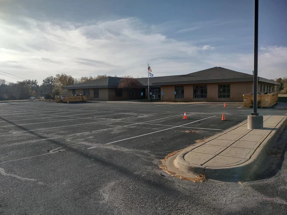 Professional roofing work