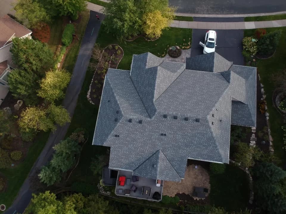 Residential storm restoration project